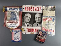 FDR Roosevelt Memorabilia