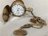 Antique Elgin Woman’s Pocket Watch with Stamps