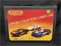 1983 MATCHBOX CARRY CASE W/ HOT WHEELS & MATCHBOX
