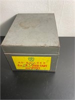 Vintage Ford metal storage box
