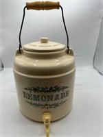 Stoneware lemonade dispenser
