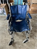 Blue Wheel Chair