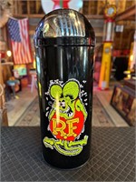 3ft Tall Metal Rat Fink Trash Bin