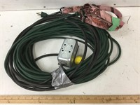 Dead bolt lock, tow rope, ext. cords & more