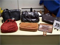 Ladies Purses, Tooled Leather Wallet