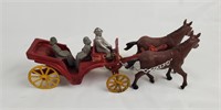 Horse Drawn Cast Iron Carriage Made In Usa