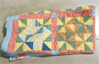 Lot # 3894 - Hand stitched quilt