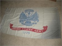 Military Flag Faded  58x34 inches