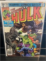 Marvel 1980 Incredible Hulk #253 Comic Book