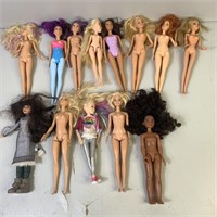 13-Barbie Dolls