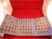 PARTIAL LINCOLN PENNY SET IN WHITMAN FOLDER