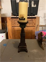 Candle stand with new candle