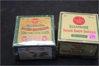2 - EMPTY Vintage Remington Ammo Boxes