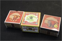 3 - EMPTY Red Head & Pointer Repro Boxes