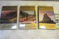 lot 3 Smithsonian Guidebooks to Natural America