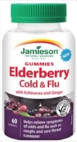2x JAMIESON Elderberry Cold & Flu Gummies

Exp.