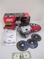 Skil Angle Grinder in Box w/ Extra Discs & Manual