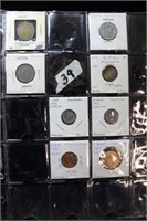 8 International Coins