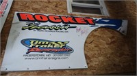 Stock Car Fender Autographed by Driver