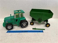 Tractor and Gravity Wagon