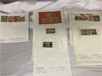 Vintage South American Stamps