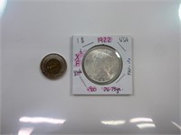 1 $ USA 1922 silver XF
