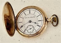 Hamilton 14K gold filled pocket watch