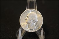 1950-D Uncirculated Washington Silver Quarter