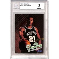 1997-98 Ultra Tim Duncan Rookie Bgs 8