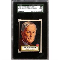 1952 Topps Look N See John Rockefeller Sgc 6