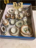 Box lot of tea sets 
Made in Japan