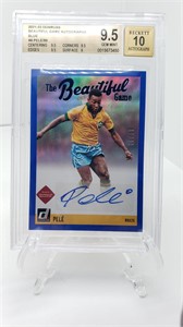 BGS 9.5/10 Pele Hall of Famer RIP Autograph #d /99