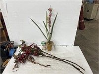 Decorative fake plants