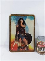 Affiche Wonder Woman en métal
