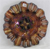 M'burg Grape Wreath 3 in 1 edge 7" bowl - amethyst