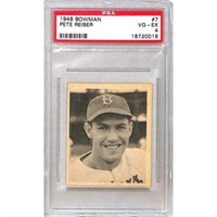 1948 Bowman Pete Reiser Psa 4