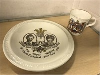 Royal Wedding Plate & Cup
