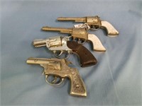 4 Vintage Cap Guns