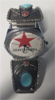 Mens Russian Watch w/ Turquoise