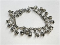 Silver Tone Metal Bracelet