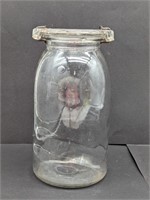 1901 Doo Little Clear Quart Jar