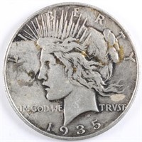 1935-S Peace Dollar - Better Date