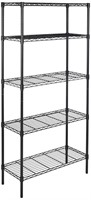 Amazon Basics 5-Shelf Shelving Storage Unit,