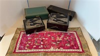 Small Chests and Silk Runner