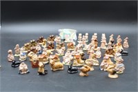 LARGE COLLECTION OF RED ROSE WADE FIGURINES