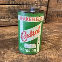 Wakefield Castrol XL Medium Grade Oil Tin #2