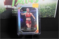 2024 Topps Chrome UFC Zhang Weili #200- Refractor