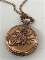 Motorcycle Pocket Watch