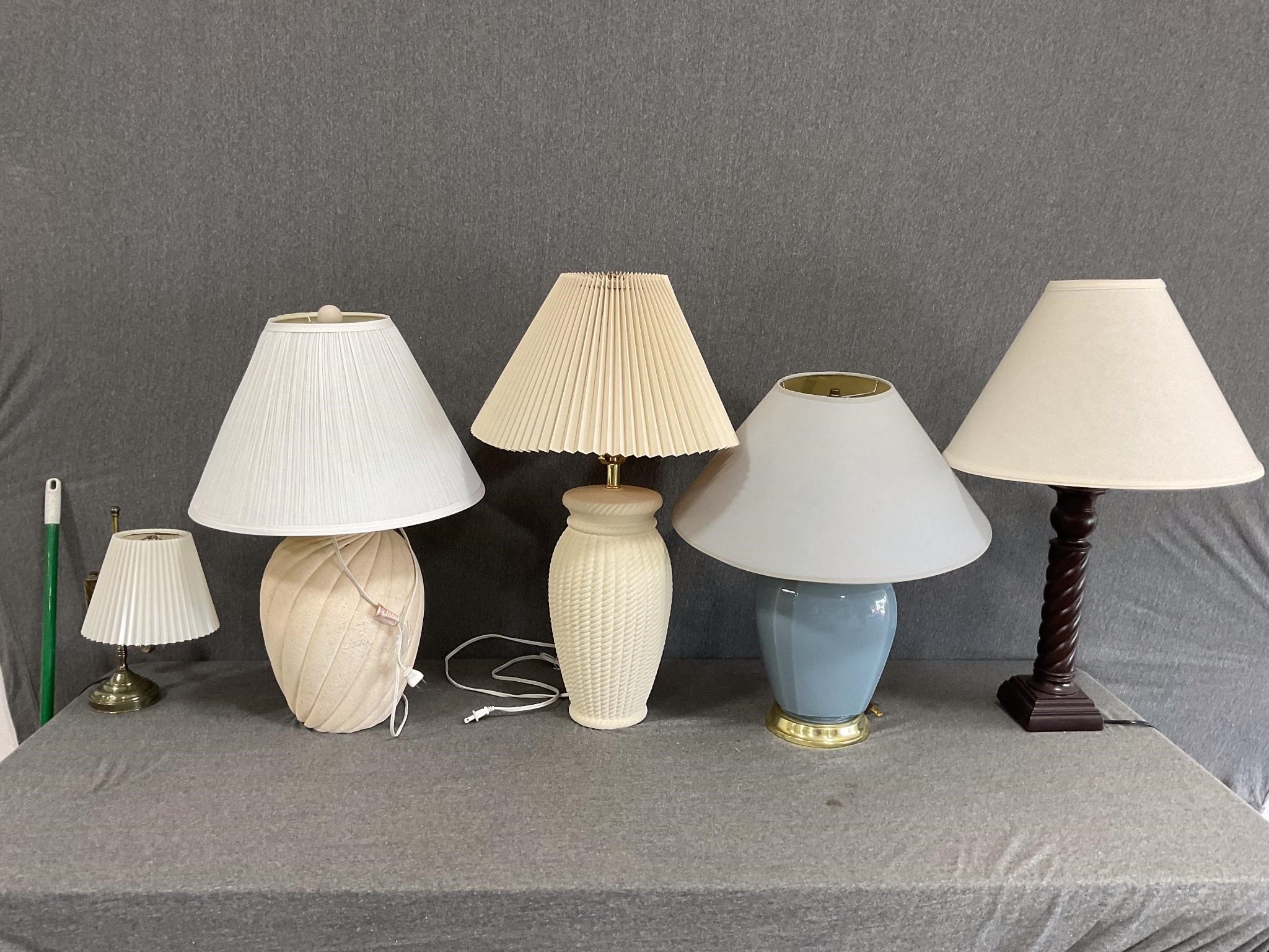 Mixed Lot of Lamps
