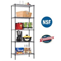 WF5334 Metal Freestanding Shelves, 24"W x 60"H